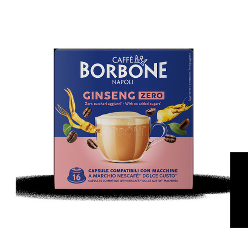 CAFFE' BORBONE - COMPATIBILI DOLCE GUSTO - GINSENG ZERO - 16 CAPS - 2230019063 CAFFE' BORBONE 0 | Trony.it
