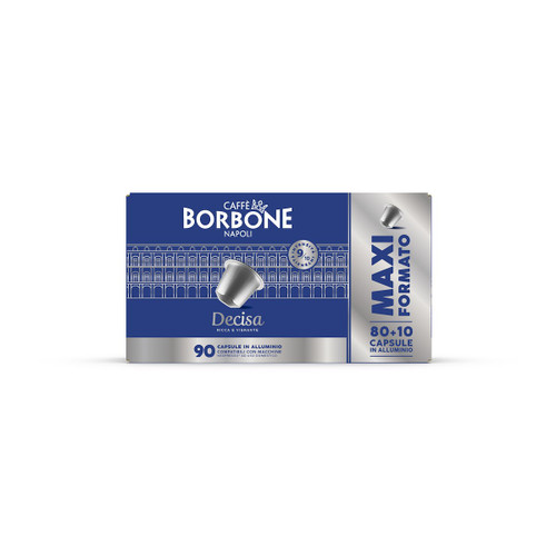 CAFFE' BORBONE - COMP.NESPRESSO ALLUMINIO-MISCELA DECISA-80+10CAPS - 2250006890