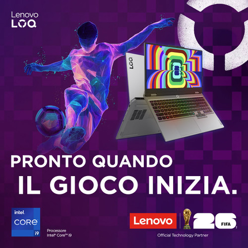 LENOVO - LOQ 15IRX10 Intel® Core™ i7 i7-13645HX Computer portatile 39,6 cm (15.6") Full HD 16 GB DDR5-SDRAM 512 GB SSD NVIDIA GeF - 2260006194