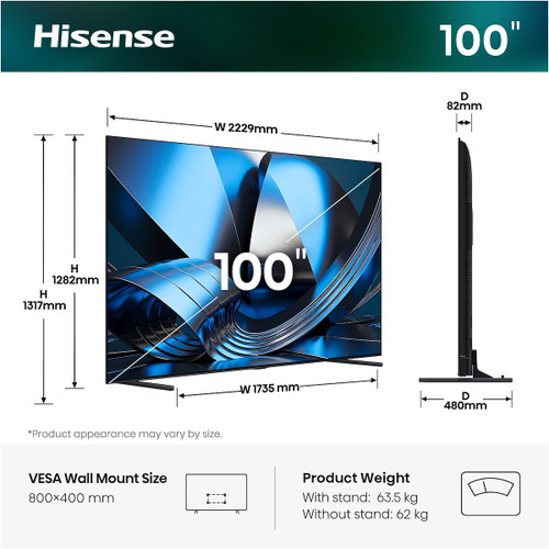 HISENSE - 100U7SE - 2260002595