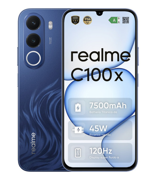 REALME - REALME C100X DEEPBLUE TIDES (256GB 4GB) - 2260007373