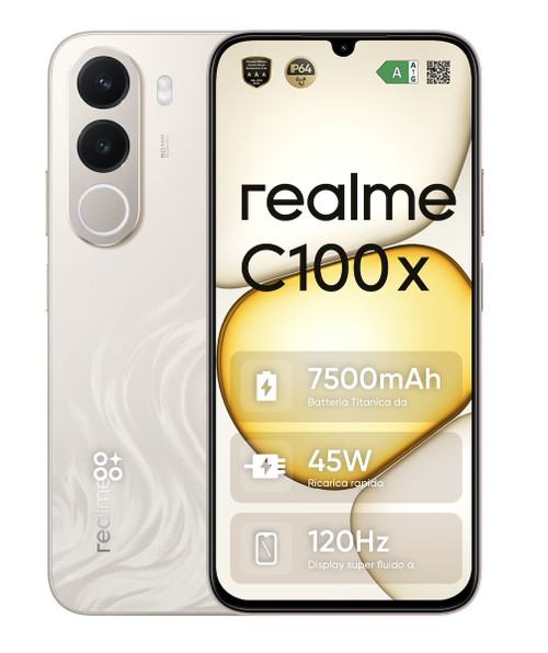 REALME - REALME C100X GOLDEN COAST (256GB 4GB) - 2260007371