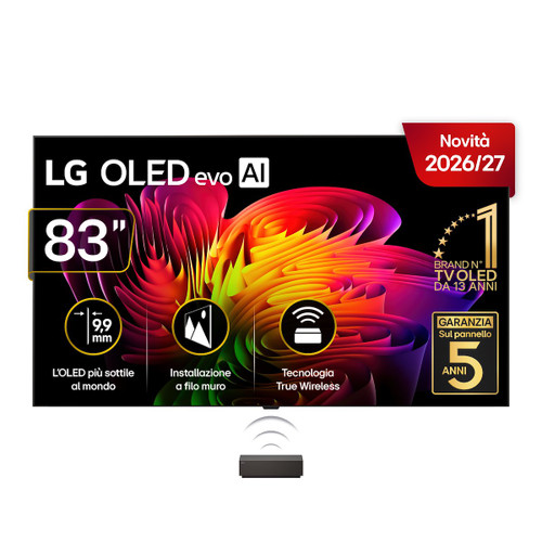 LG ELECTRONICS - WALLPAPER TV OLED EVO AI W6 OLED83W69LA - 2260008023