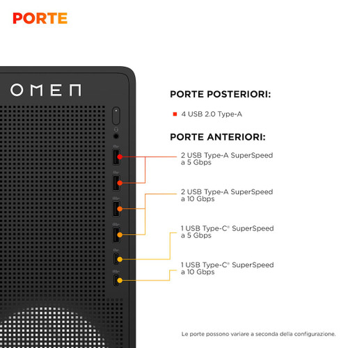 HP - OMEN 16L Gaming Desktop PC TG03-0056nl PC, Windows 11 Home, AMD Ryzen™ 7, 16GB RAM, 512GB SSD, NVIDIA® GeForce RTX™ 5050 - 2260007433