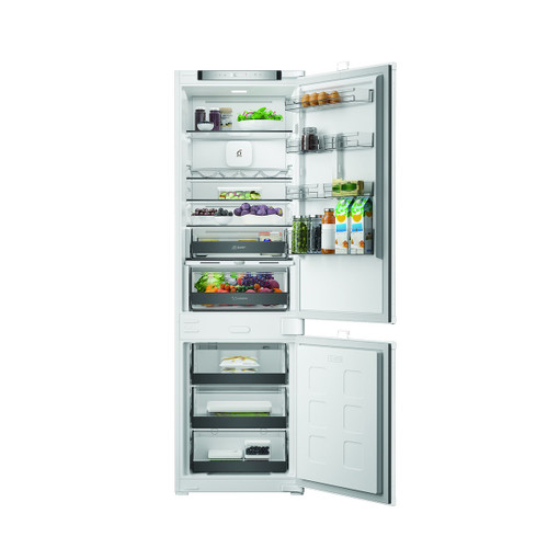 WHIRLPOOL - WHK2 5294 B6E Frigorifero combinato incasso, Doppio Total No Frost, Capacit 270 L, Classe C, Display, 2 cassetti, Wi-Fi - 2260004233