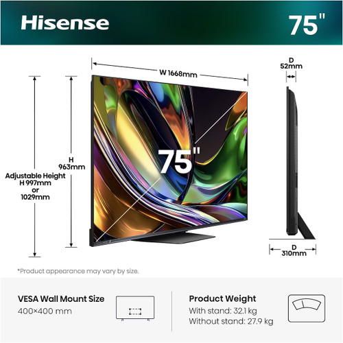 HISENSE - 75ER8S - 2260009771