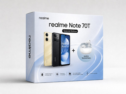 REALME - REALME NOTE 70T SPECIAL EDITION (128GB 4GB) BLACK - 2260007937