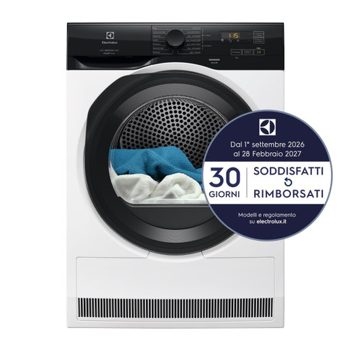 ELECTROLUX - EW6H1ZBG9C asciugatrice Libera installazione Caricamento frontale 9 kg Bianco - 2260009005