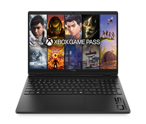 HP - HyperX OMEN 15“ Gaming Laptop PC 15-gb0026nlx, Windows 11 Home, 15.3", AMD Ryzen™ 7, 16GB RAM, 512GB SSD, NVIDIA® GeForce RTX™ 5060, 2K, Iridescent Black - 2260009804