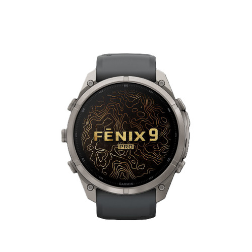 GARMIN - FENIX 9 PRO 51MM,TI W/GRPHT/BKBND - 2260009737