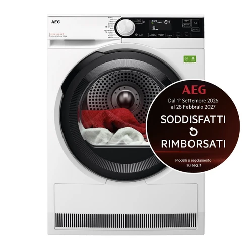 AEG - TR8BGH38YA asciugatrice Libera installazione Caricamento frontale 8 kg Bianco - 2260007953