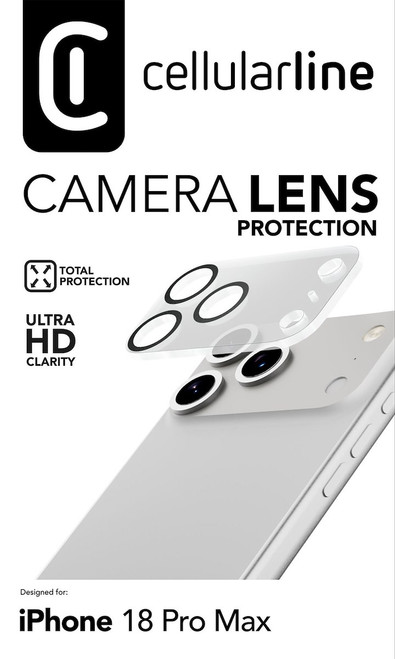 CELLULARLINE - CAMERA LENS - IPHONE 18 PRO MAX - 2260009351