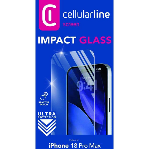 CELLULARLINE - IMPACT GLASS - IPHONE 18 PRO MAX - 2260009577