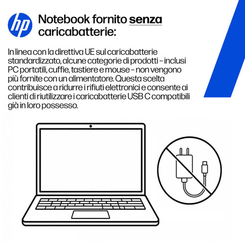 HP - HP OmniBook 5 Laptop Next Gen AI 16-bp0018nlx, Windows 11 Home, 16", AMD Ryzen™ AI 5, 16GB RAM, 512GB SSD, 2K - 2260009200
