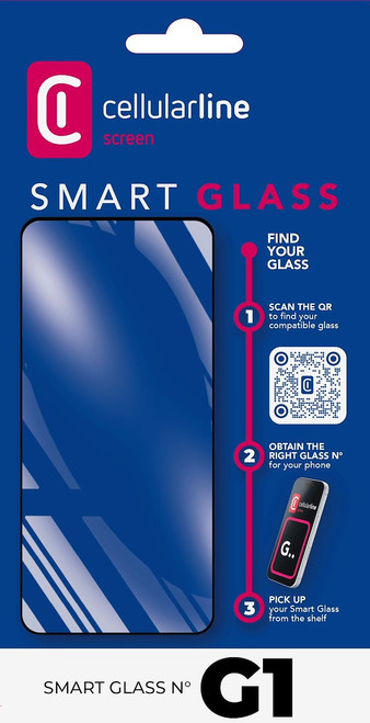 CELLULARLINE - TEMPERED SMART GLASS G01 - 2260001362