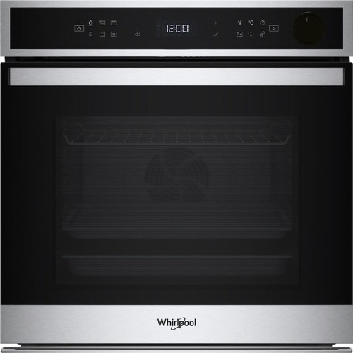 WHIRLPOOL - WOI6L8PBSXA Forno Nero+Inox, 44 funzioni,  Pizza310, Cook4, Funzione Vapore, AirFry, classe A+, 73Lt, Pirolisi+Idrolisi - 2260008883