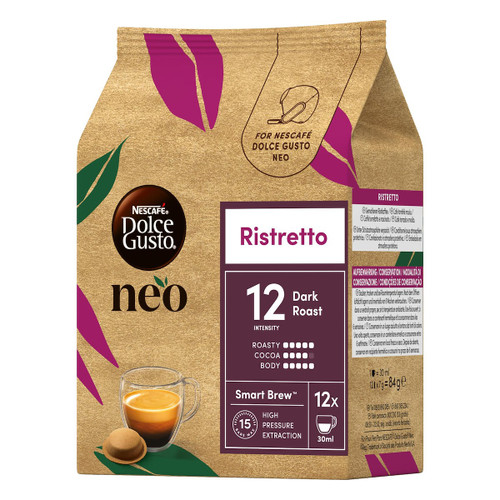 Nescafe' Dolce Gusto - NEO RISTRETTO 12 CAPSULE - 2260010520