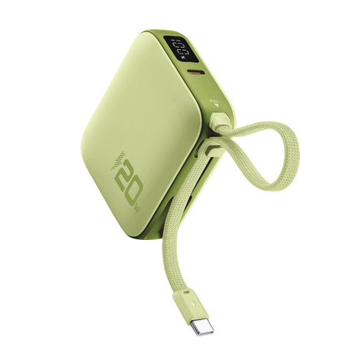 CELLULARLINE - POWER BANK POCKET 10000 MAH 20W PORTA USB-C VERDE - 2260008332 CELLULARLINE 0 | trony.live