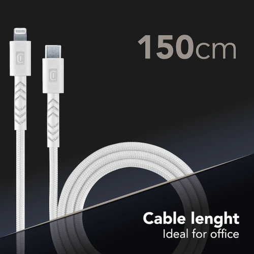 CELLULARLINE - CAVO FLEXY 150CM 30W USB C TO LIGHTNING BIANCO - 2260009230