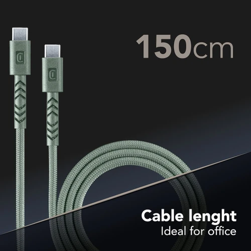 CELLULARLINE - CAVO FLEXY 150CM 100W USB C TO USB C VERDE - 2260009236