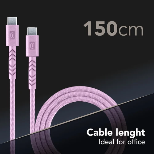 CELLULARLINE - CAVO FLEXY 150CM 100W USB C TO USB C ROSA - 2260009237