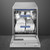 SMEG - SMEG LVS342CQSX lavastoviglie Libera installazione 14 coperti - 2230017223 SMEG 1 | Trony.it
