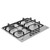 BEKO - Piano a Gas con PractiClean, 4 Bruciatori, 60 cm - 2230015498 BEKO 1 | Trony.it