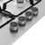 BEKO - Piano a Gas con PractiClean, 4 Bruciatori, 60 cm - 2230015498 BEKO 4 | Trony.it