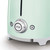 SMEG - Tostapane 50's Style – Verde Pastello LUCIDO 2x2 – TSF01PGEU - 2170000834 SMEG 2 | Trony.it