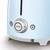 SMEG - Smeg Tostapane 50's Style – Azzurro LUCIDO 2x2 – TSF01PBEU - 2170000828 SMEG 2 | Trony.it
