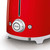 SMEG - Tostapane 50's Style – Rosso LUCIDO 2x2 – TSF01RDEU - 2170000622 SMEG 2 | Trony.it