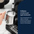 DE'LONGHI - De'Longhi Rivelia - Macchina Automatica per Caffè in Chicchi, 8 Bevande one touch, Display touch, Nero (EXAM440.35.B) - 2230013237 DE'LONGHI 6 | bottegaverde.live
