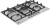 BEKO - Piano cottura a gas 75 cm con 4 bruciatori standard + 1 Wok - 2230010183 BEKO 1 | Trony.it