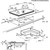 AEG - PIANO GAS+INDUZ. COMANDI FRONTALI 90 CM HDB95623NB - 2230009108 AEG 24 | Trony.it