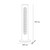 ARGO - ARGO NANTE, ventilatore a torre con potente flusso d'aria, telecomando slim user-friendly e timer di funzionamento 1-7h. - 2230004246 ARGO 7 | Trony.it
