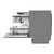 LG ELECTRONICS - QUADWASH DB365TXS - 2230002359 LG ELECTRONICS 25 | Trony.it