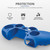 TRUST - GXT748 CONTROLLER SLEEVE PS5 -BLUE - 2220002300 TRUST 3 | Trony.it