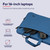 TRUST - BOLOGNA LAPTOP BAG 16? ECO BLUE - 2210006833 TRUST 6 | Trony.it