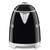 SMEG - Smeg Mini Bollitore 50's Style – Nero LUCIDO  KLF05BLEU - 2210006132 SMEG 1 | Trony.it