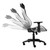TRUST - GXT714W RUYA GAMING CHAIR WHITE - 2230013123 TRUST 1 | Trony.it