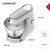 KENWOOD - TITANIUM CHEF BAKER PLANETARIA KVC65.001SI - 2230008981 KENWOOD 4 | Trony.it