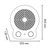 ARGO - Argo Dori Mint, termoventilatore con resistenza a filo con controllo automatico della temperatura e ventilazione estiva - 2220007690 ARGO 3 | trony.lol