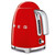 SMEG - Smeg Bollitore Standard 50's Style – Rosso LUCIDO – KLF03RDEU - 2200005133 SMEG 2 | bottegaverde.live