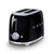 SMEG - Tostapane 50's Style – Nero LUCIDO 2x2 – TSF01BLEU - 2200005114 SMEG 1 | Trony.it