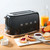 SMEG - Smeg Tostapane 50's Style – Nero LUCIDO 2x2 – TSF01BLEU - 2200005114 SMEG 4 | trony.lol