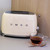 SMEG - Tostapane 50's Style – Panna LUCIDO 2x2 – TSF01CREU - 2170000573 SMEG 5 | Trony.it