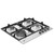 BEKO - HIAW64225SXE Acciaio inox Da incasso 60 cm Gas 4 Fornello(i) - 2220012197 BEKO 1 | Trony.it