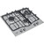 HOTPOINT ARISTON - Piano cottura a gas Hotpoint Ariston PCN 642 T/IX/HAR - 2160006071 HOTPOINT ARISTON 2 | Trony.it