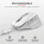 TRUST - OZAA RECHARGEABLE MOUSE WHITE - 2200006576 TRUST 9 | Trony.it