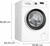 BOSCH - WGE03200IT Lavatrice 8kg 1200g/min Classe A - 2240008268 BOSCH 2 | Trony.it